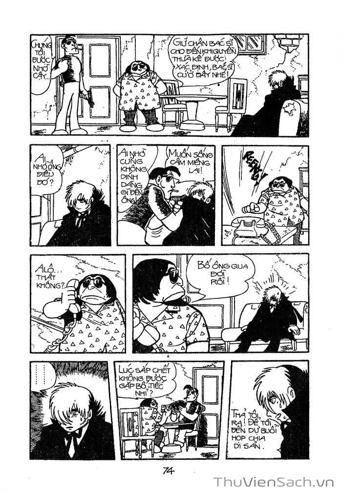 Truyện Tranh Bác Sĩ Quái Dị - Black Jack trang 3