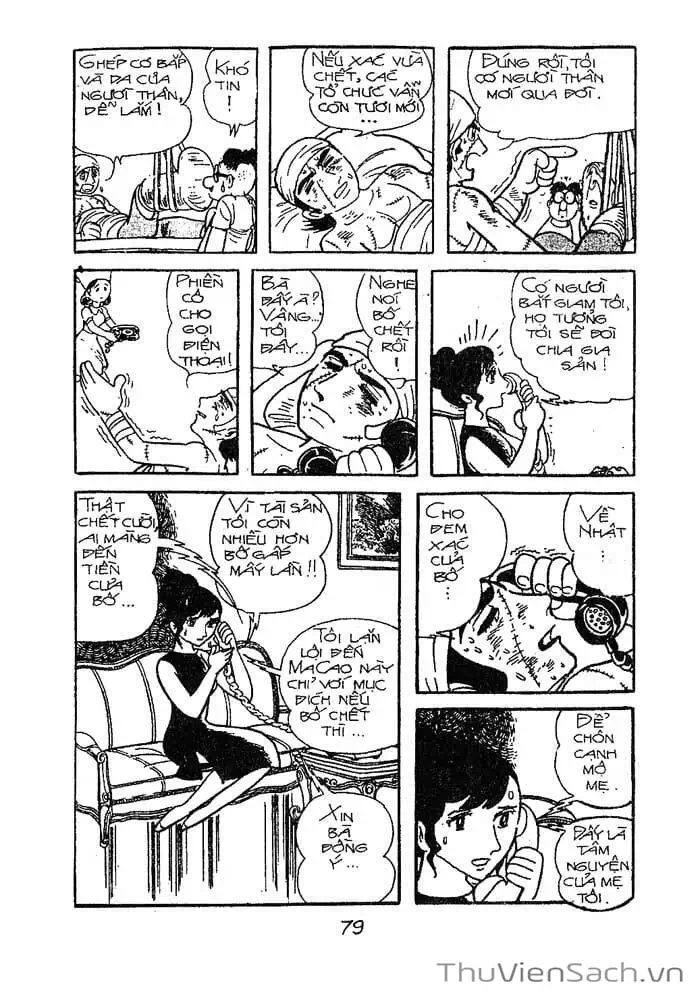 Truyện Tranh Bác Sĩ Quái Dị - Black Jack trang 3