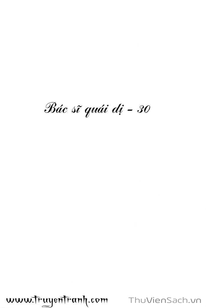 Truyện Tranh Bác Sĩ Quái Dị - Black Jack trang 3