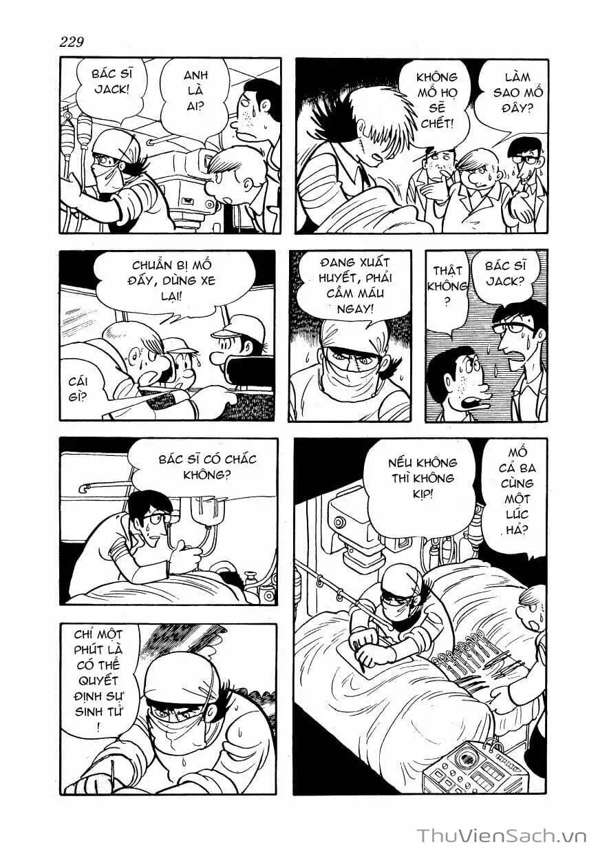 Truyện Tranh Bác Sĩ Quái Dị - Black Jack trang 3