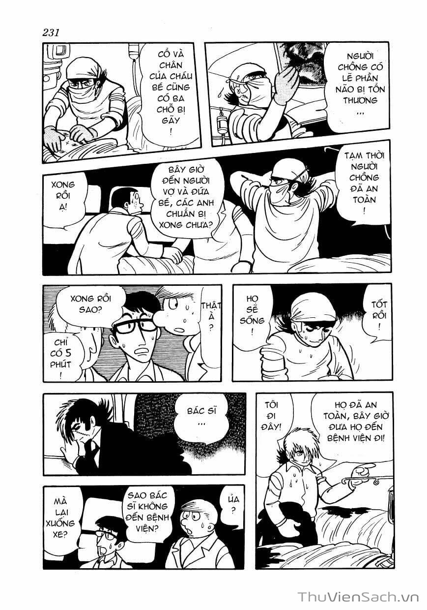 Truyện Tranh Bác Sĩ Quái Dị - Black Jack trang 3