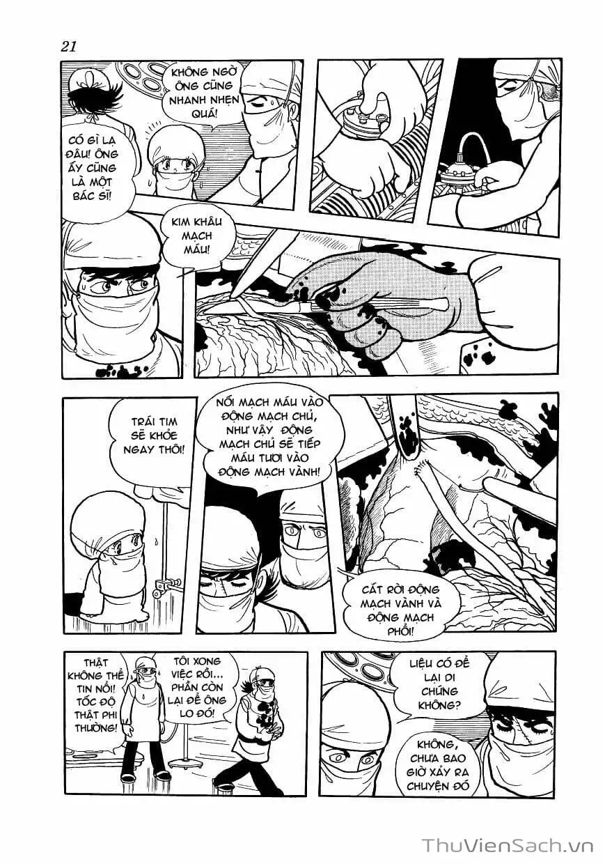 Truyện Tranh Bác Sĩ Quái Dị - Black Jack trang 3