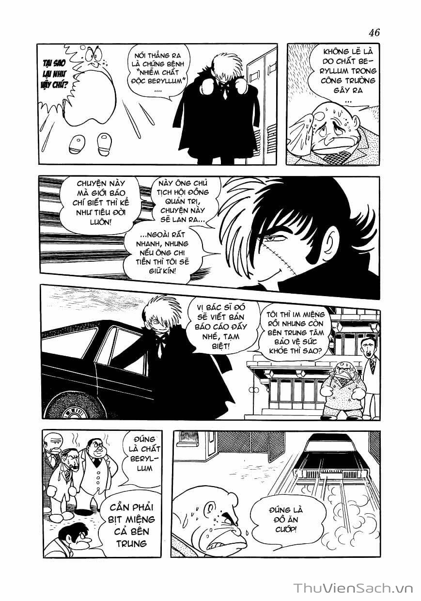 Truyện Tranh Bác Sĩ Quái Dị - Black Jack trang 3