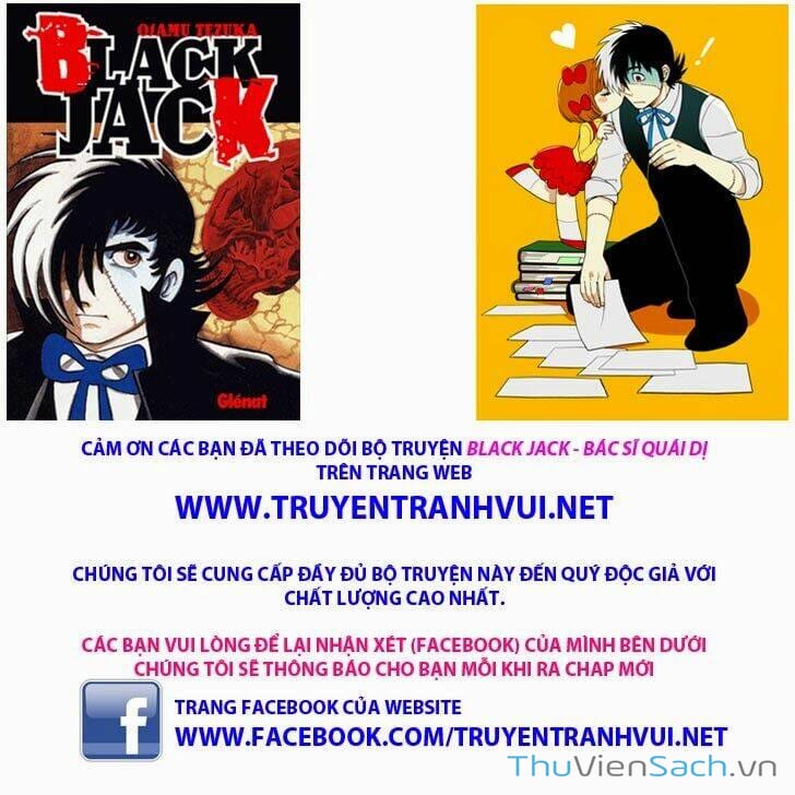 Truyện Tranh Bác Sĩ Quái Dị - Black Jack trang 3