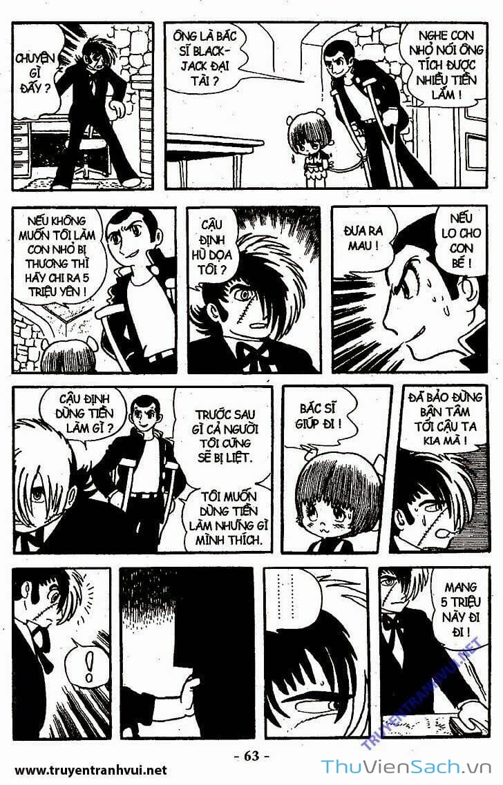 Truyện Tranh Bác Sĩ Quái Dị - Black Jack trang 3