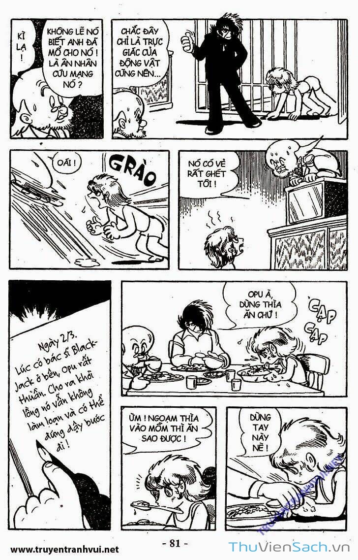 Truyện Tranh Bác Sĩ Quái Dị - Black Jack trang 3