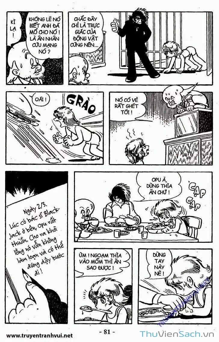 Truyện Tranh Bác Sĩ Quái Dị - Black Jack trang 3