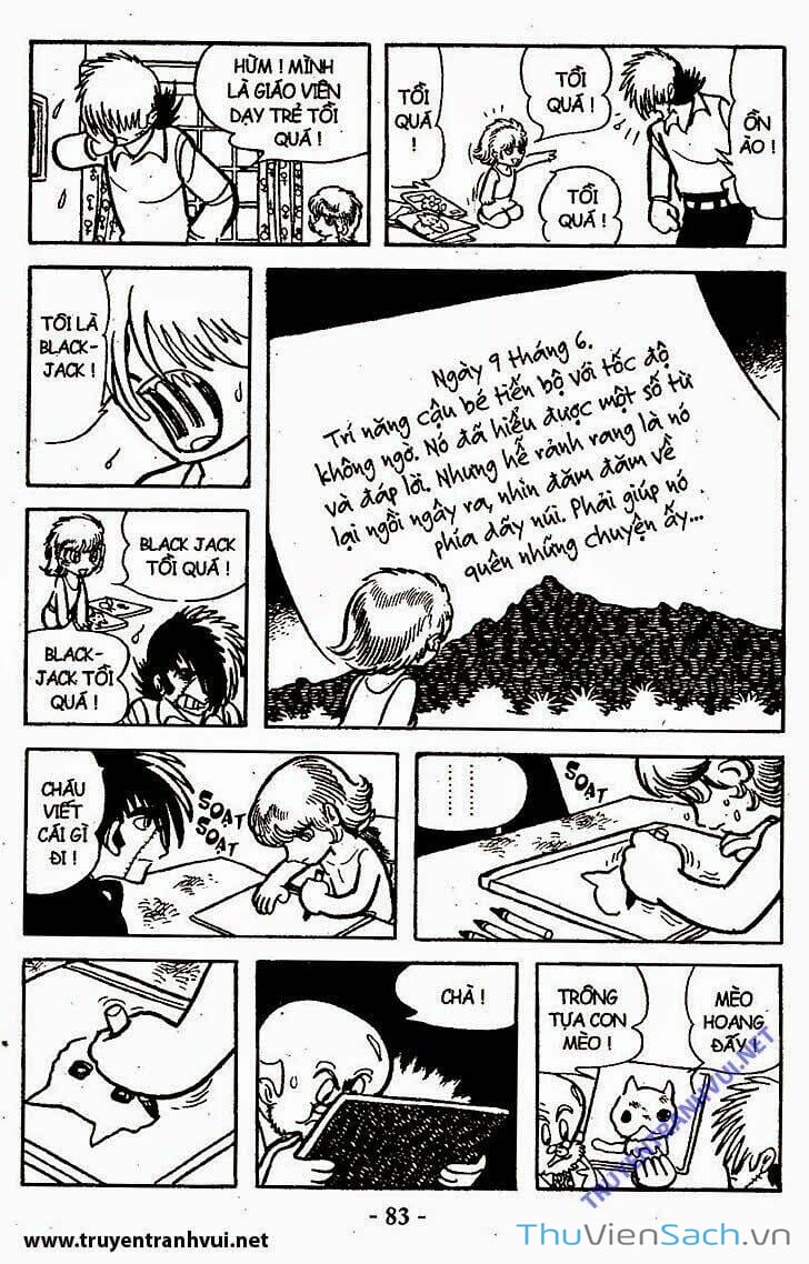 Truyện Tranh Bác Sĩ Quái Dị - Black Jack trang 3