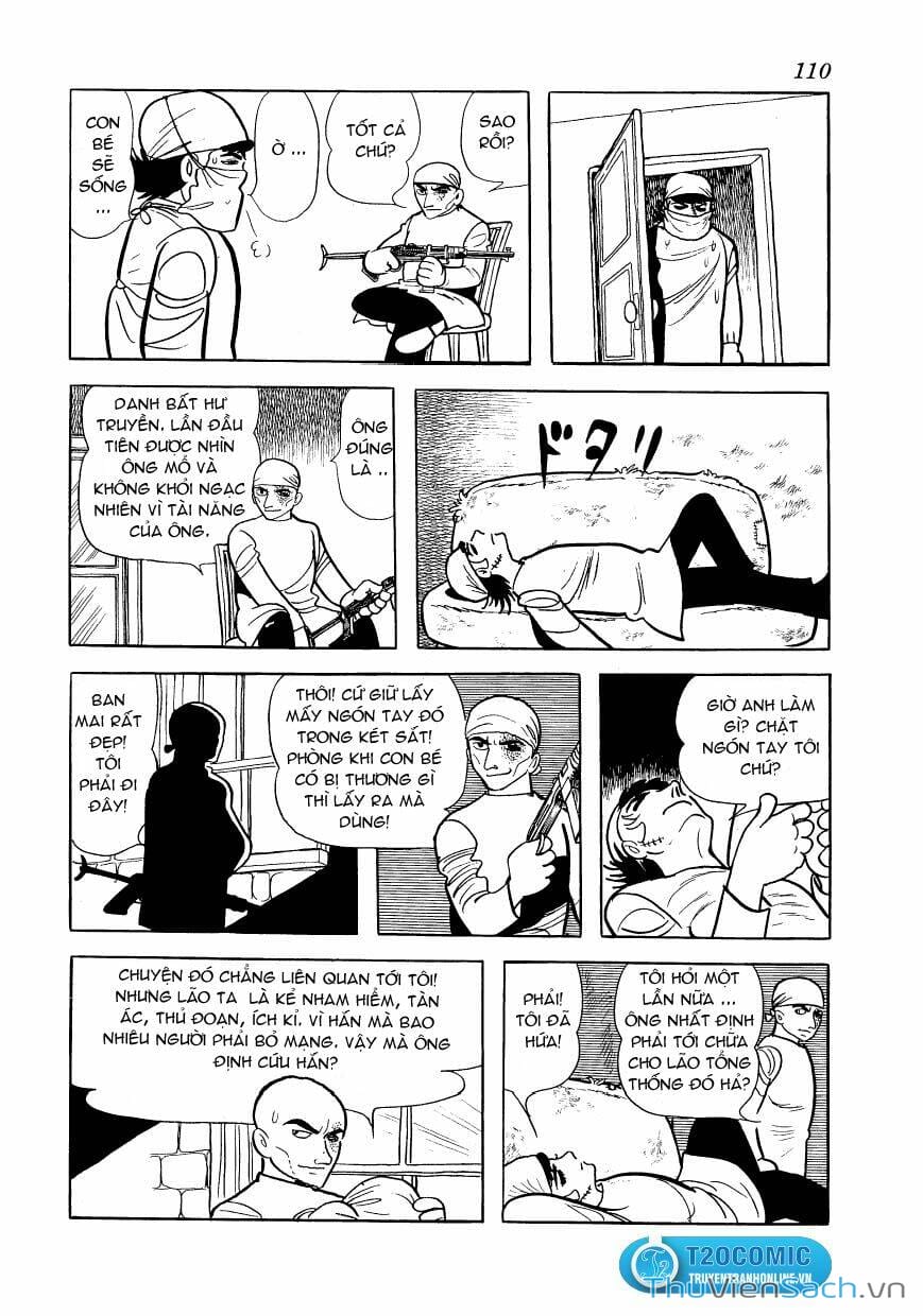 Truyện Tranh Bác Sĩ Quái Dị - Black Jack trang 3