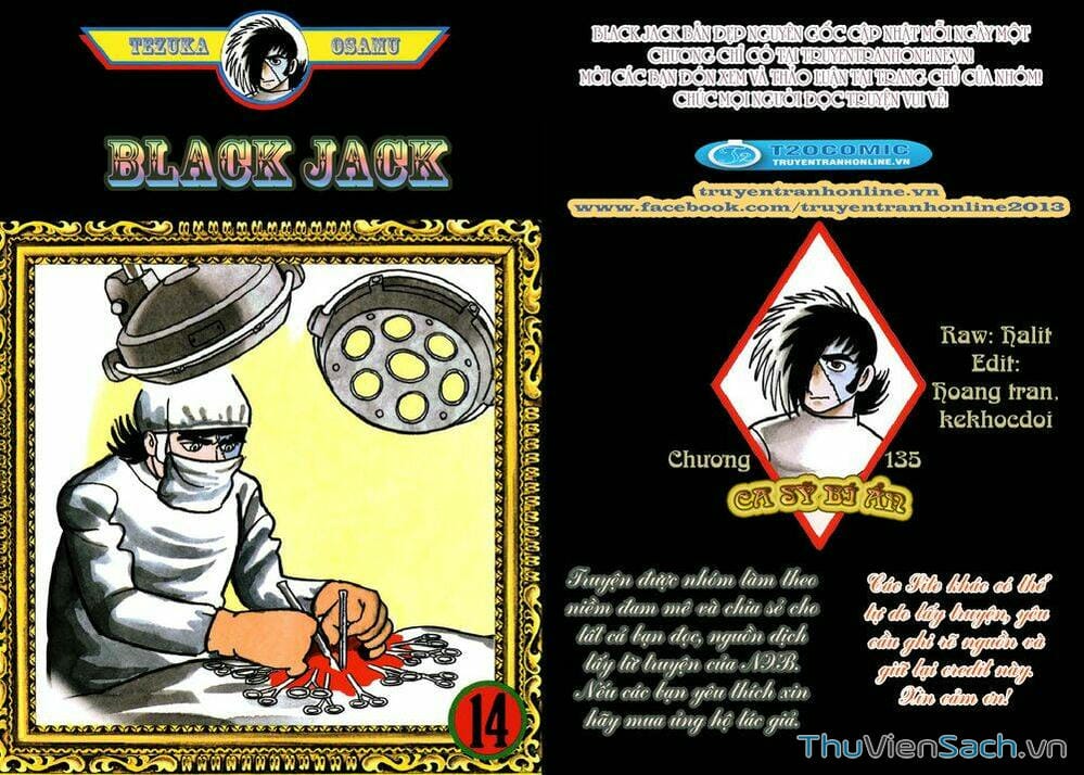 Truyện Tranh Bác Sĩ Quái Dị - Black Jack trang 3158