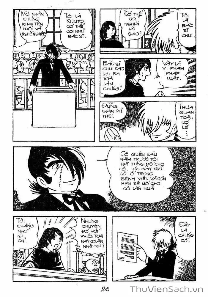 Truyện Tranh Bác Sĩ Quái Dị - Black Jack trang 3