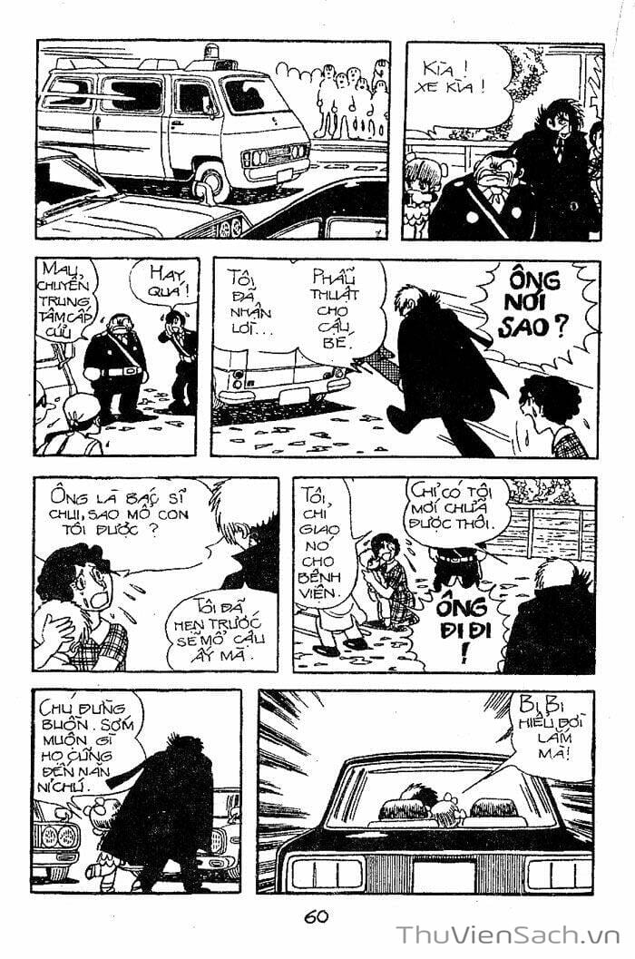 Truyện Tranh Bác Sĩ Quái Dị - Black Jack trang 3