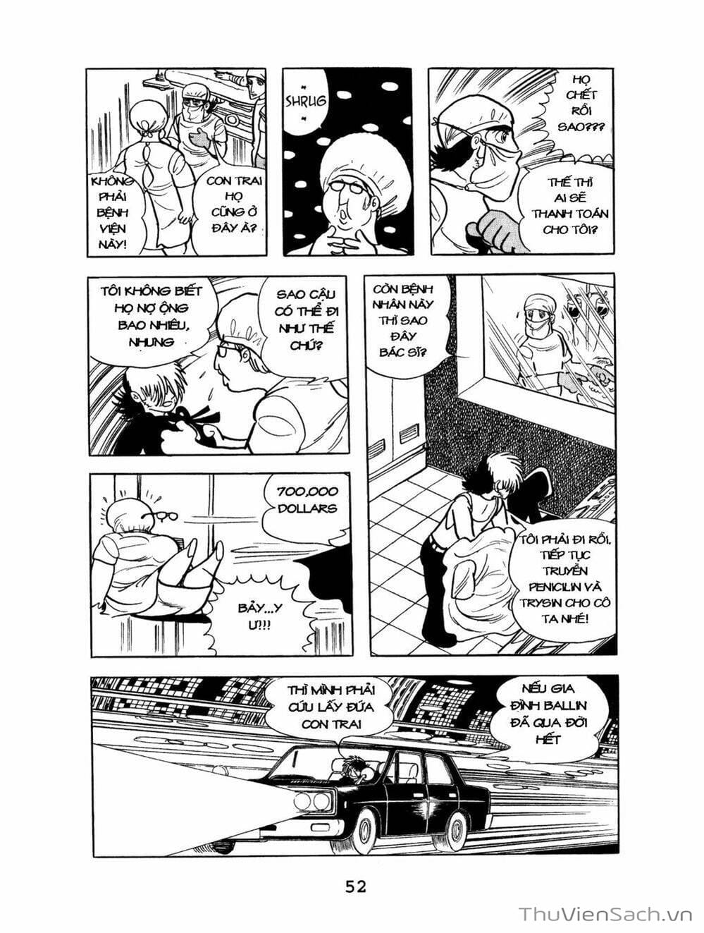 Truyện Tranh Bác Sĩ Quái Dị - Black Jack trang 3