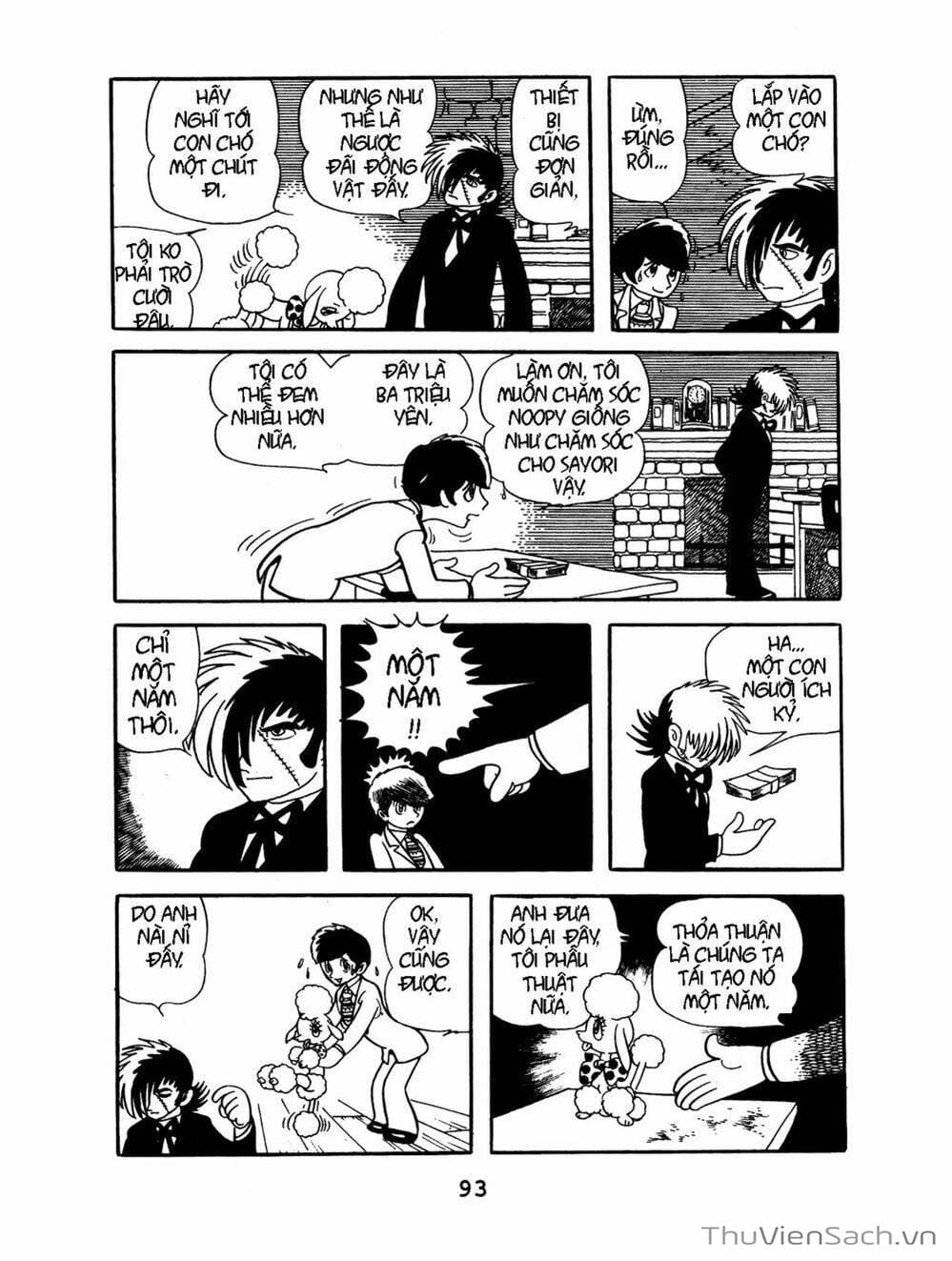 Truyện Tranh Bác Sĩ Quái Dị - Black Jack trang 3