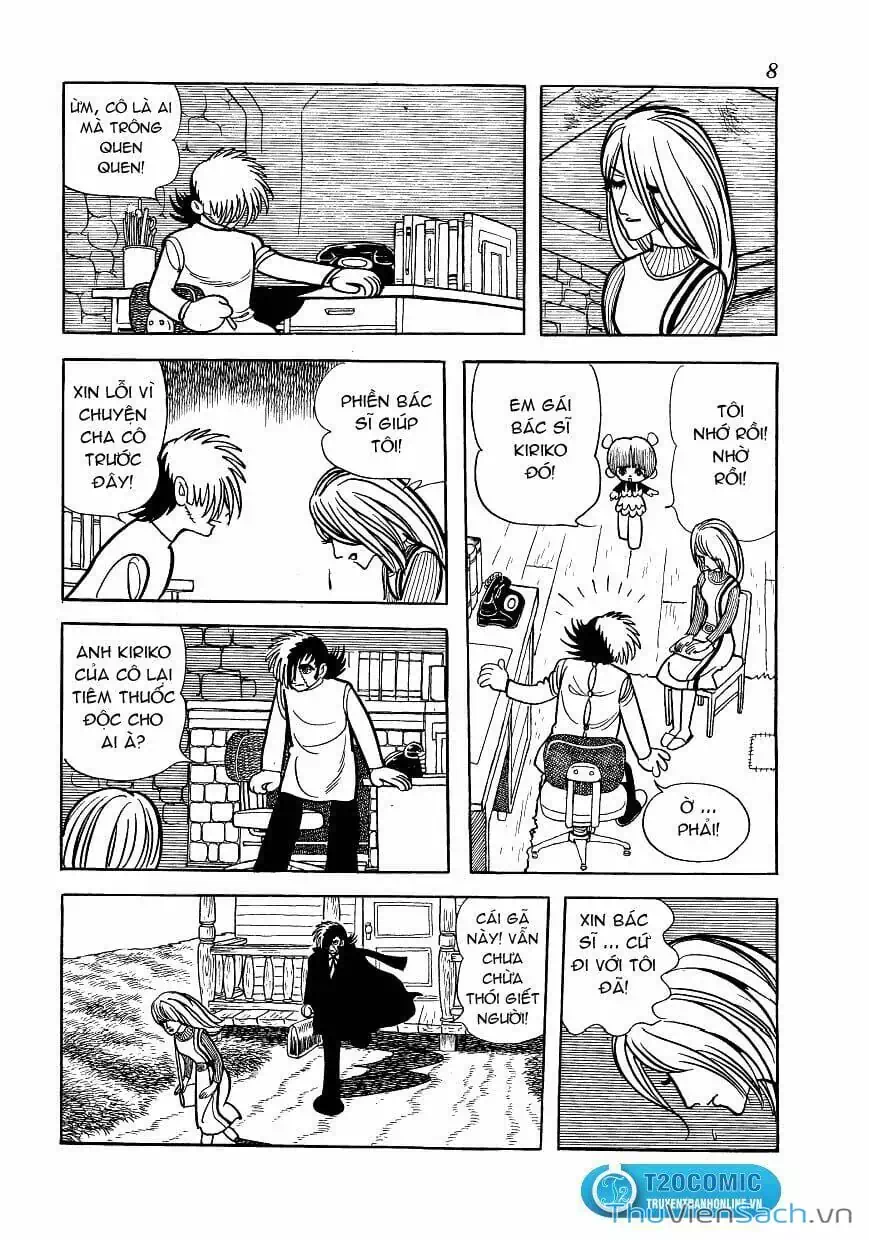 Truyện Tranh Bác Sĩ Quái Dị - Black Jack trang 3