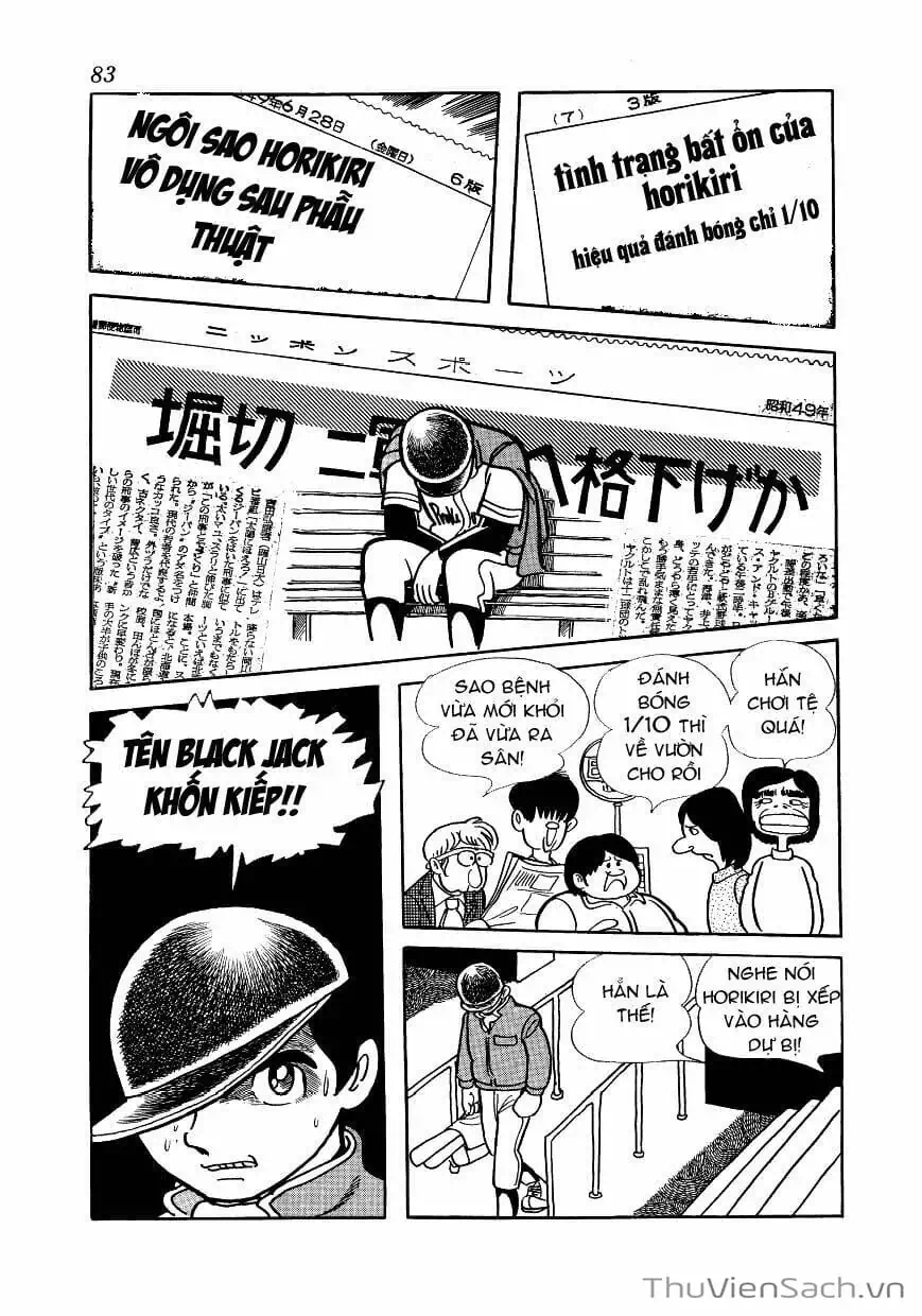 Truyện Tranh Bác Sĩ Quái Dị - Black Jack trang 3