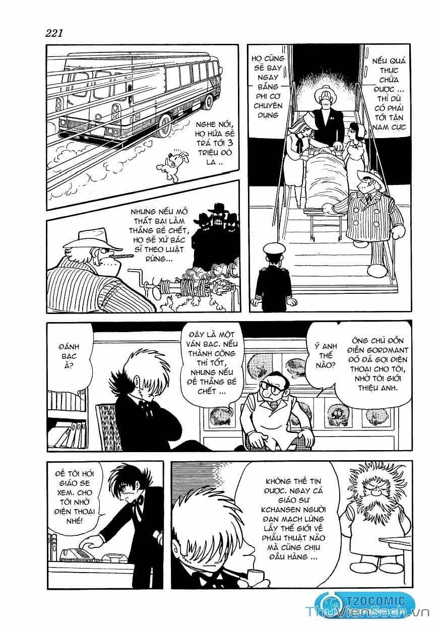 Truyện Tranh Bác Sĩ Quái Dị - Black Jack trang 3