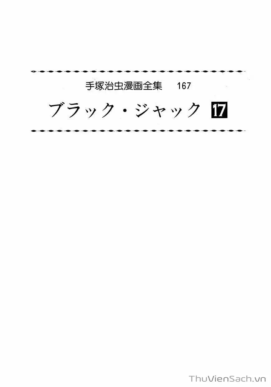 Truyện Tranh Bác Sĩ Quái Dị - Black Jack trang 3