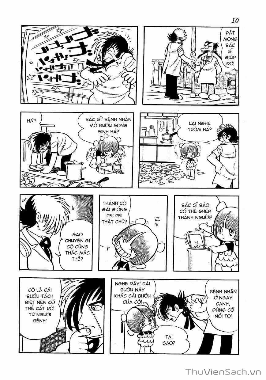 Truyện Tranh Bác Sĩ Quái Dị - Black Jack trang 3