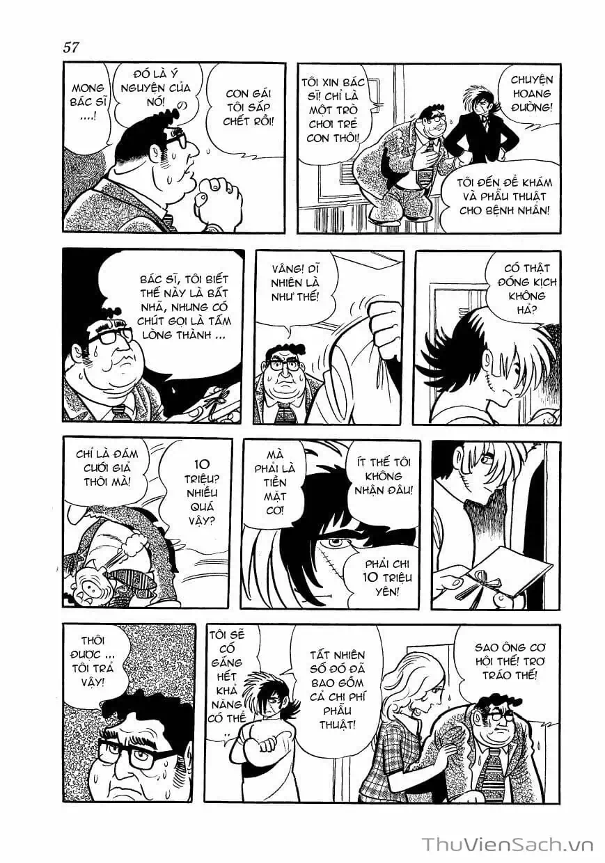 Truyện Tranh Bác Sĩ Quái Dị - Black Jack trang 3