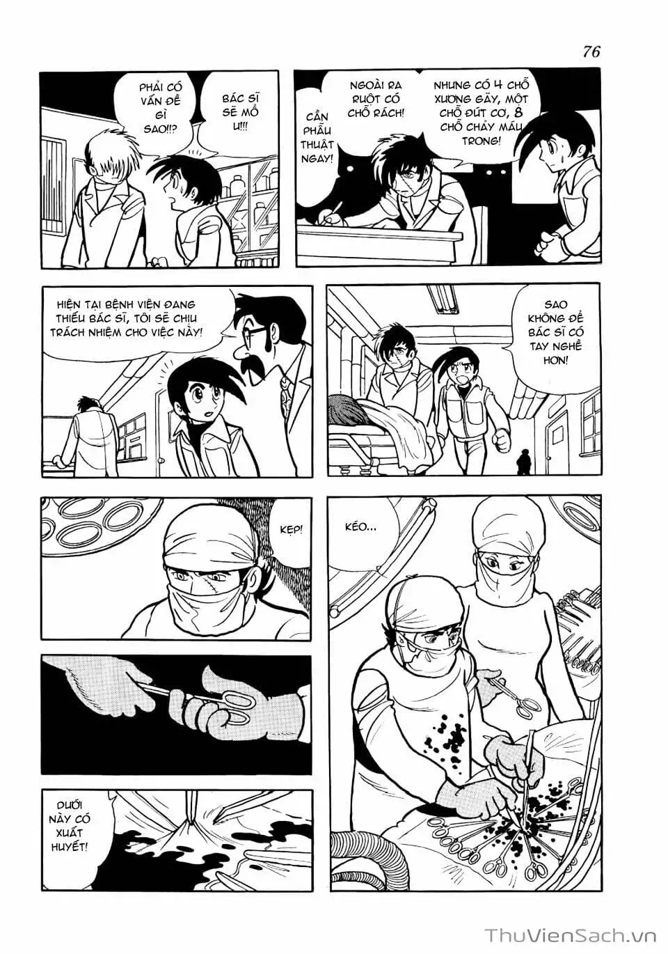 Truyện Tranh Bác Sĩ Quái Dị - Black Jack trang 3