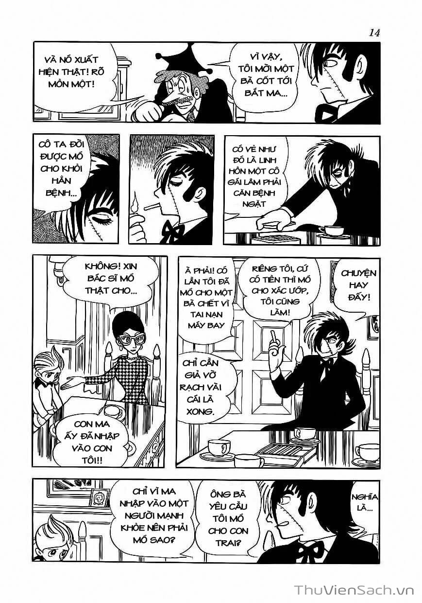 Truyện Tranh Bác Sĩ Quái Dị - Black Jack trang 3
