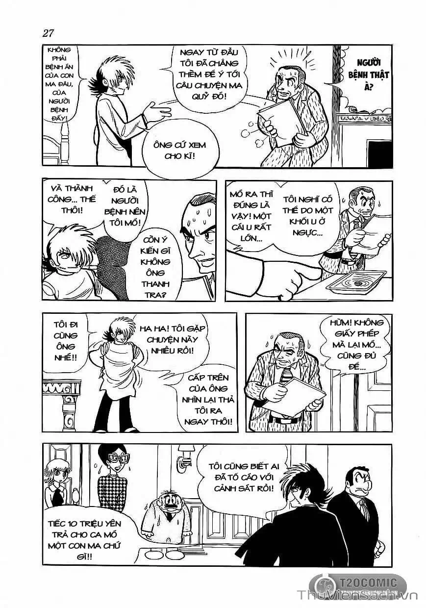 Truyện Tranh Bác Sĩ Quái Dị - Black Jack trang 3