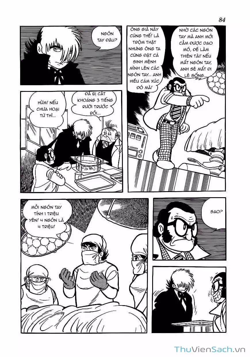 Truyện Tranh Bác Sĩ Quái Dị - Black Jack trang 3