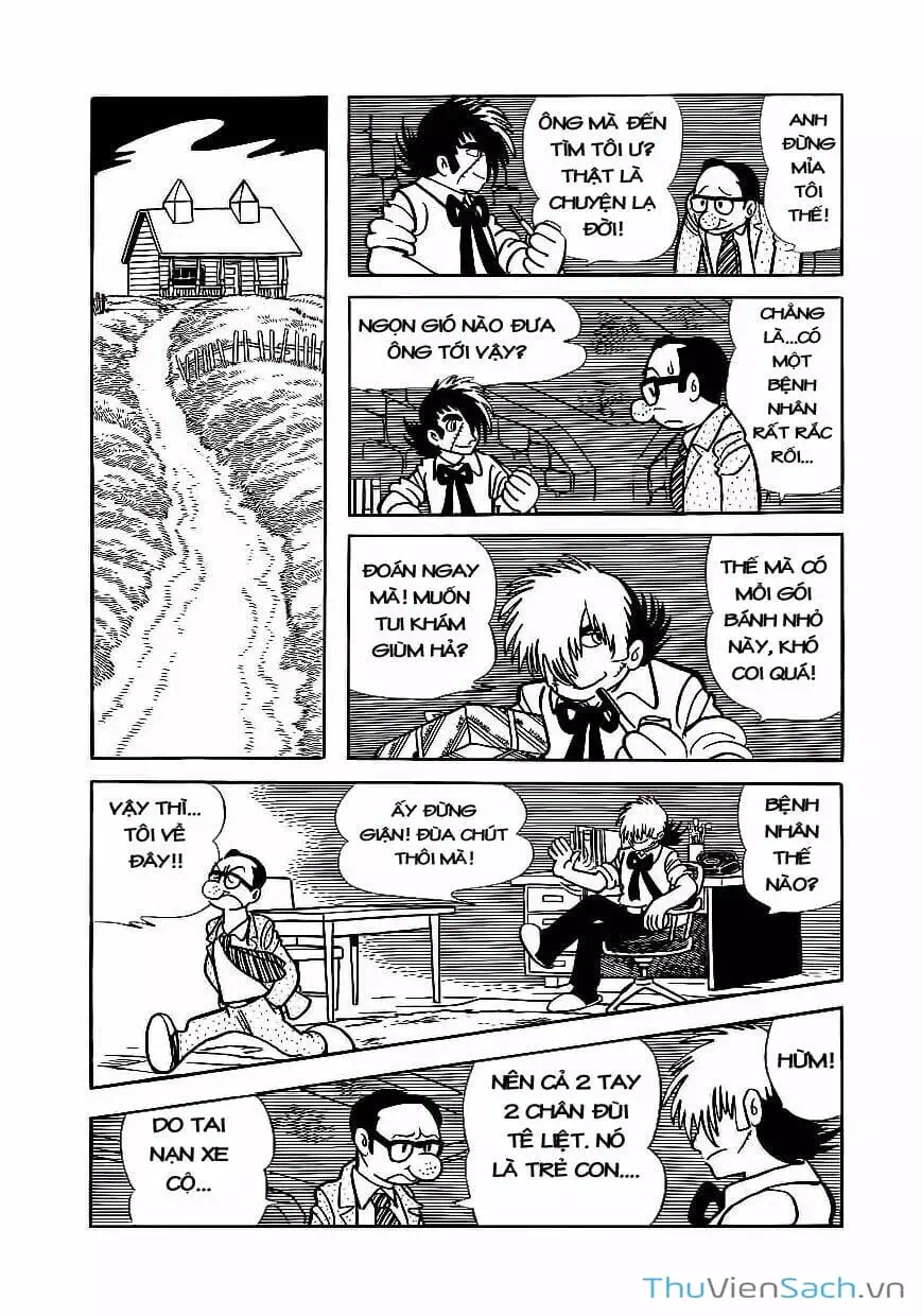Truyện Tranh Bác Sĩ Quái Dị - Black Jack trang 3