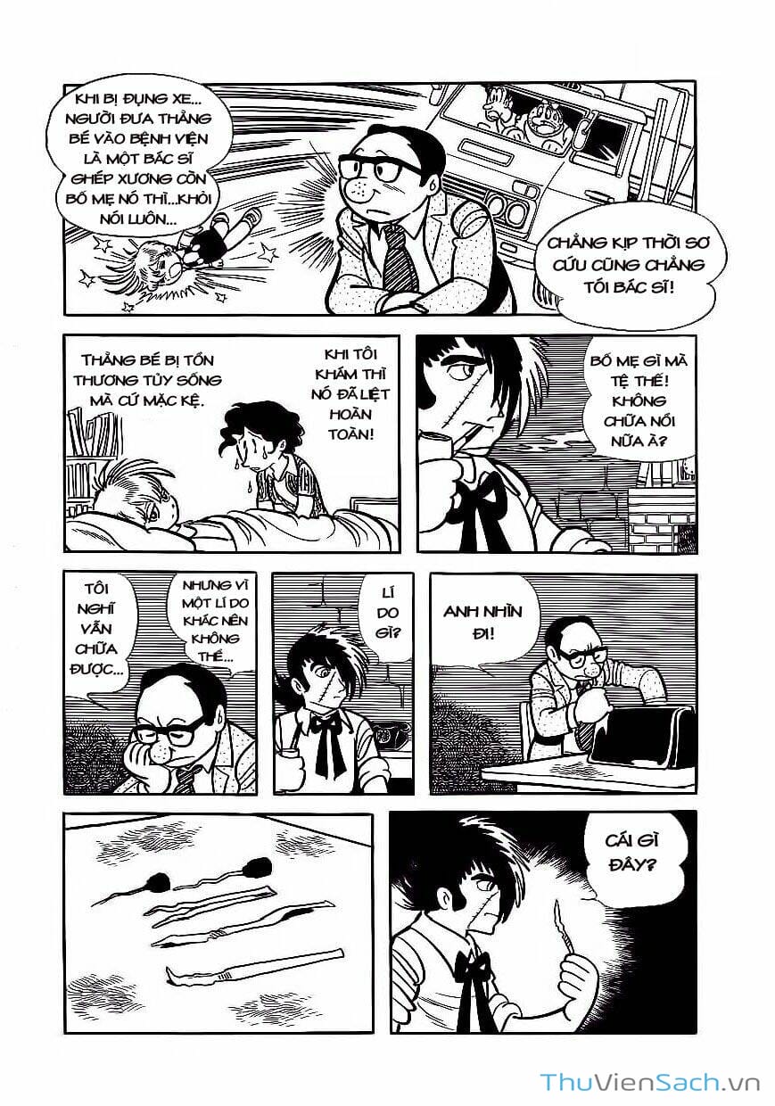 Truyện Tranh Bác Sĩ Quái Dị - Black Jack trang 3