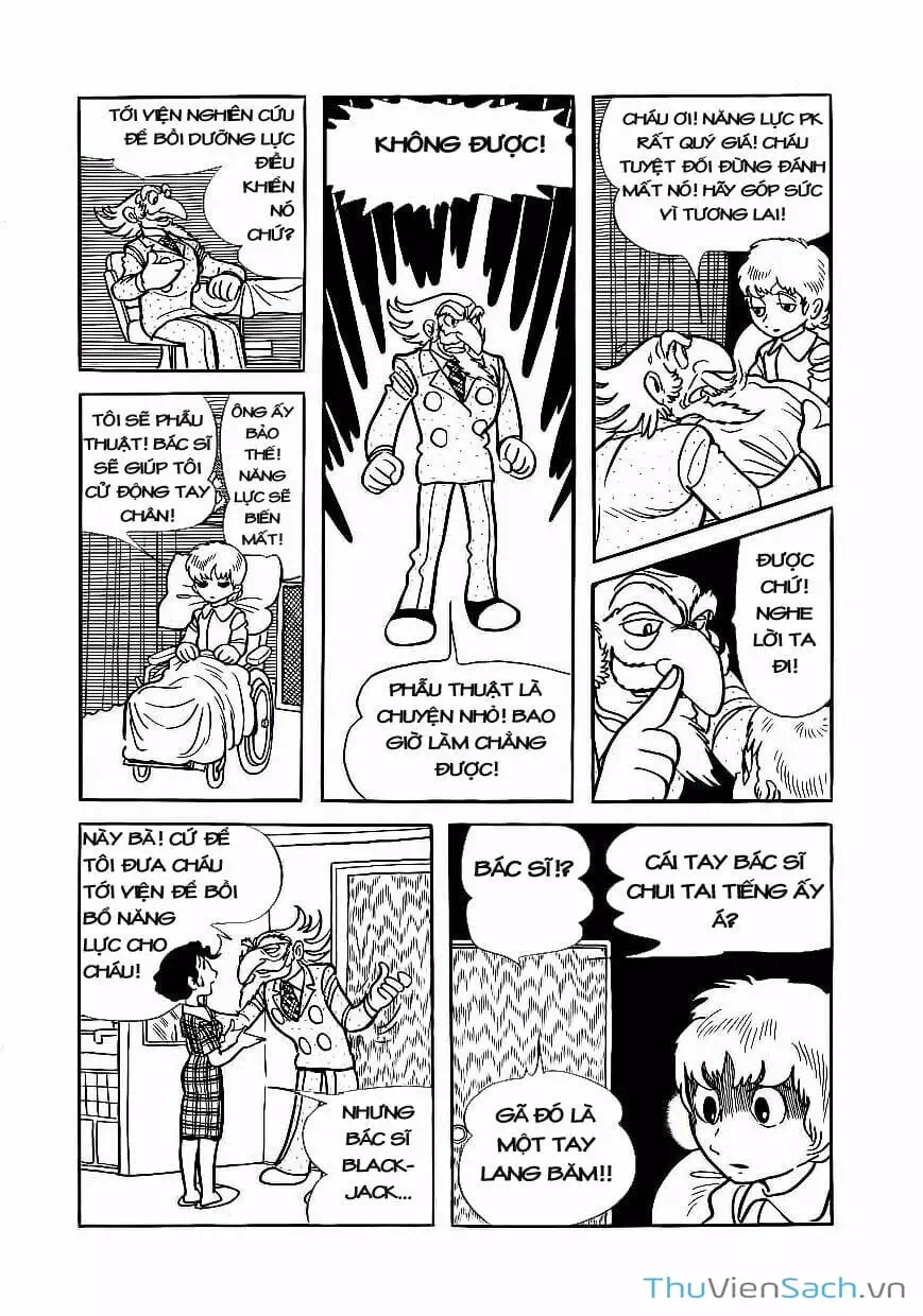 Truyện Tranh Bác Sĩ Quái Dị - Black Jack trang 3