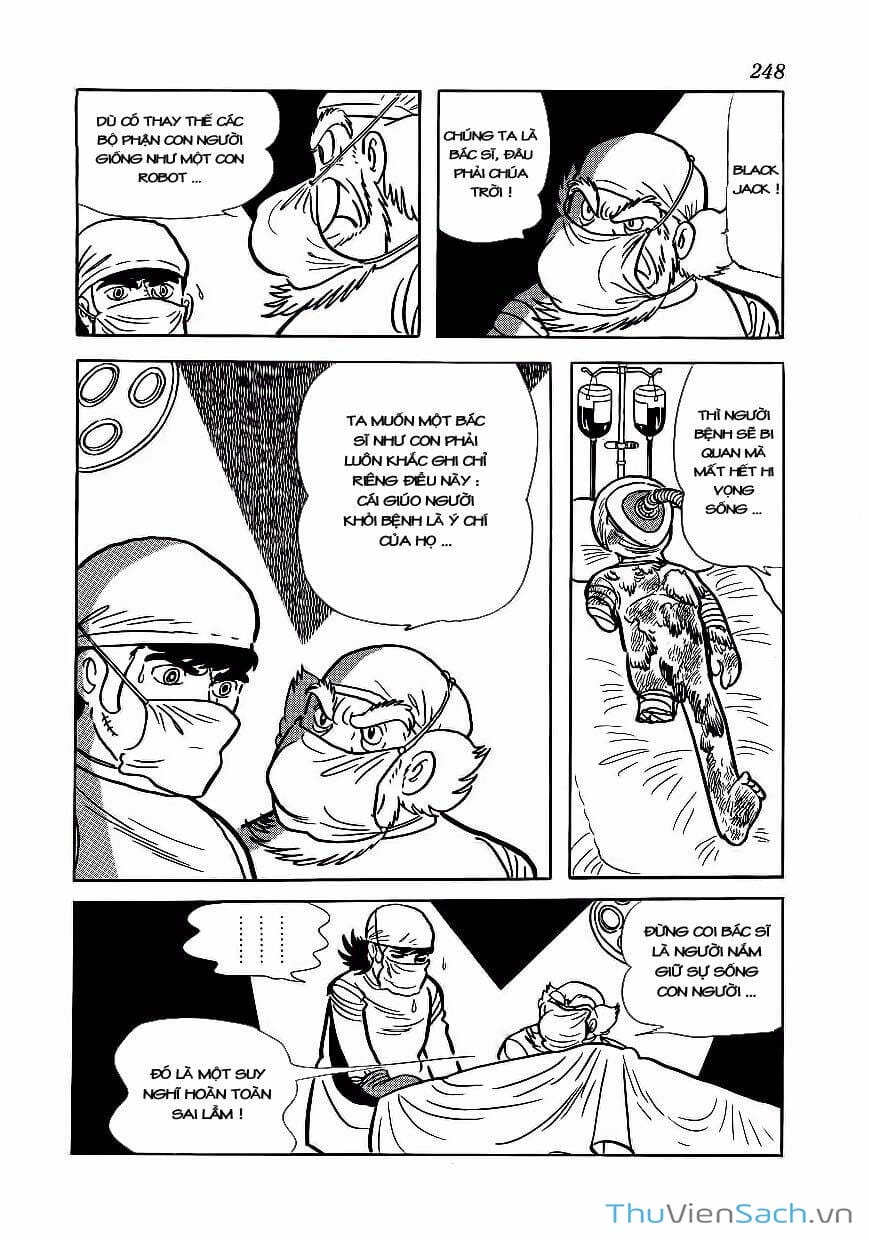 Truyện Tranh Bác Sĩ Quái Dị - Black Jack trang 3