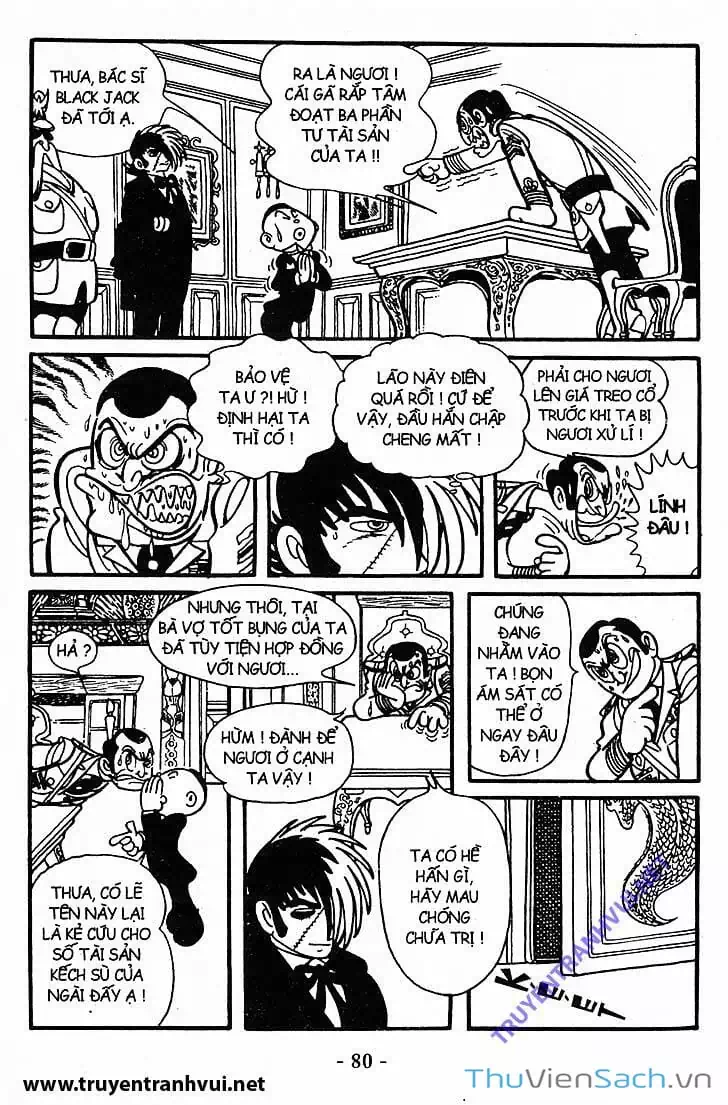 Truyện Tranh Bác Sĩ Quái Dị - Black Jack trang 3