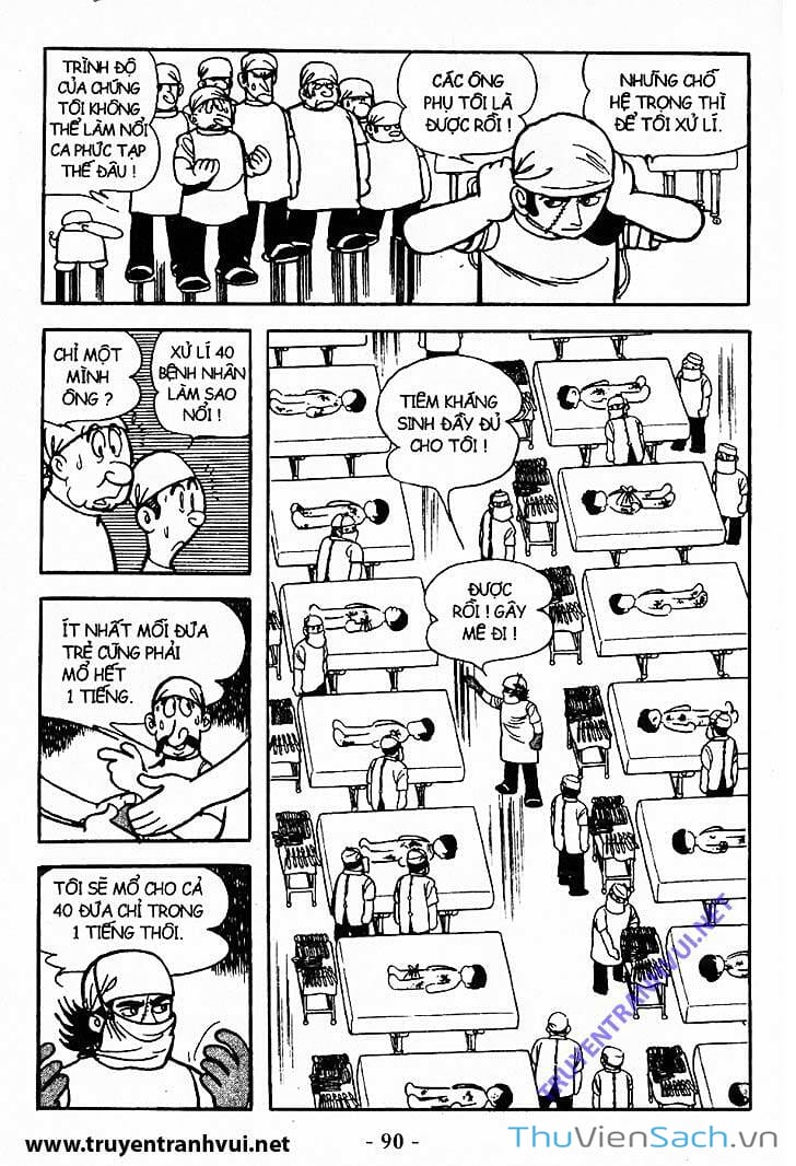 Truyện Tranh Bác Sĩ Quái Dị - Black Jack trang 3