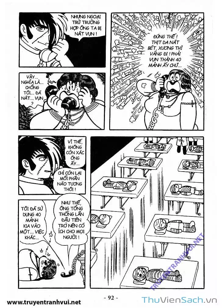 Truyện Tranh Bác Sĩ Quái Dị - Black Jack trang 3