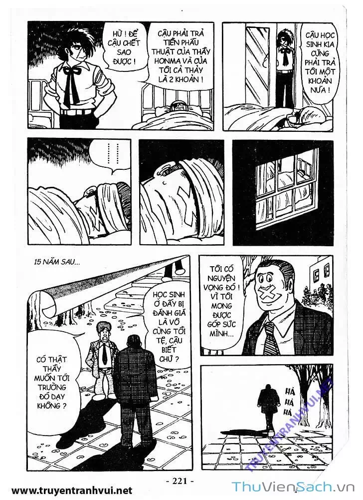 Truyện Tranh Bác Sĩ Quái Dị - Black Jack trang 3