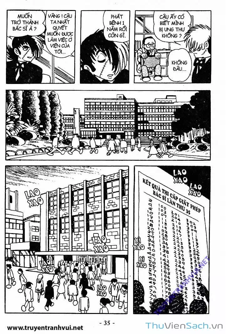 Truyện Tranh Bác Sĩ Quái Dị - Black Jack trang 3