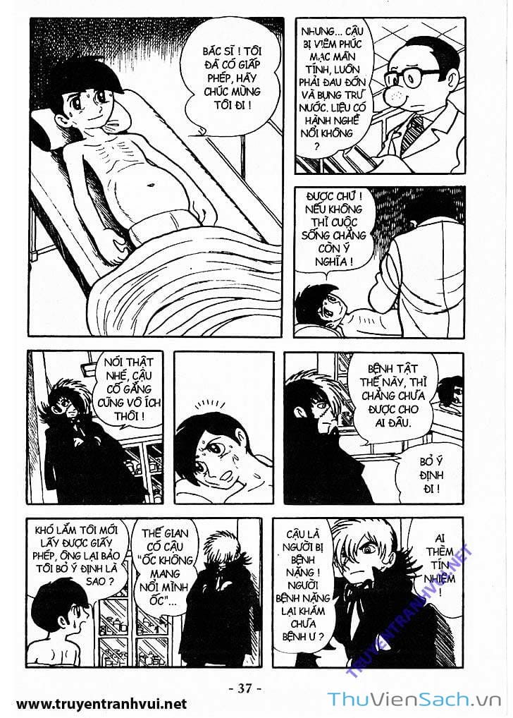 Truyện Tranh Bác Sĩ Quái Dị - Black Jack trang 3