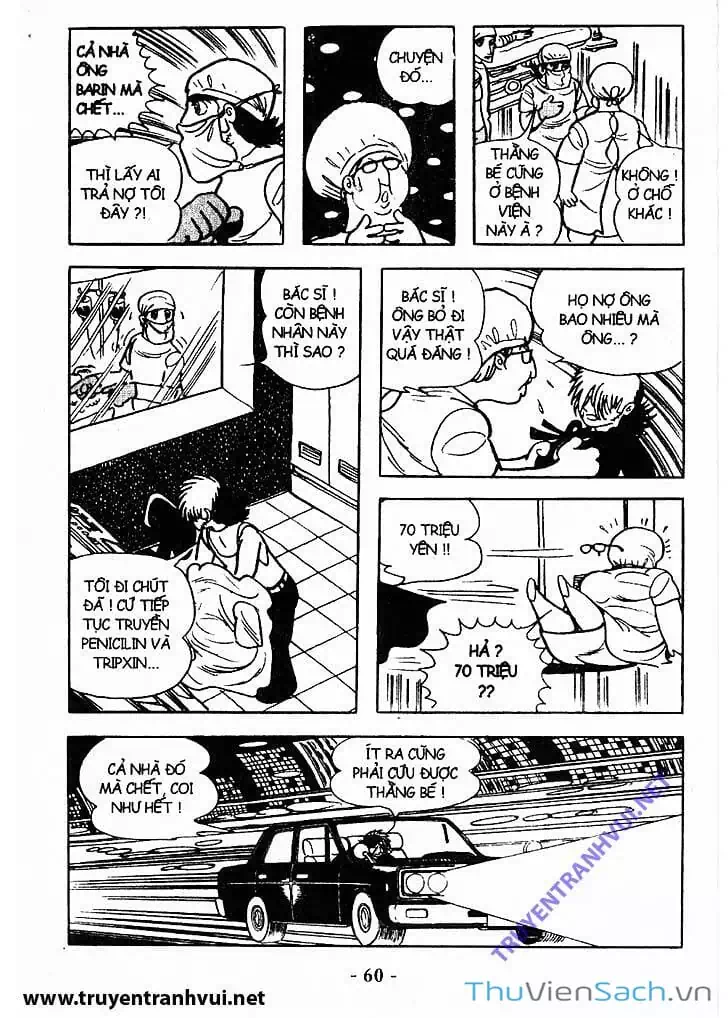 Truyện Tranh Bác Sĩ Quái Dị - Black Jack trang 3