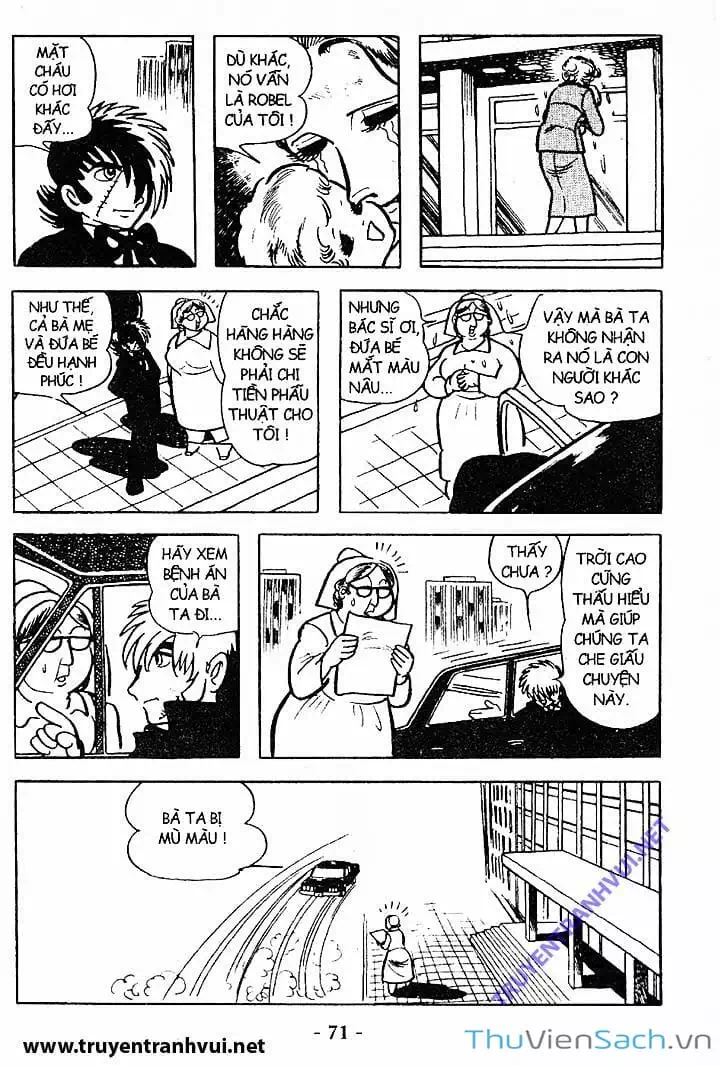 Truyện Tranh Bác Sĩ Quái Dị - Black Jack trang 3