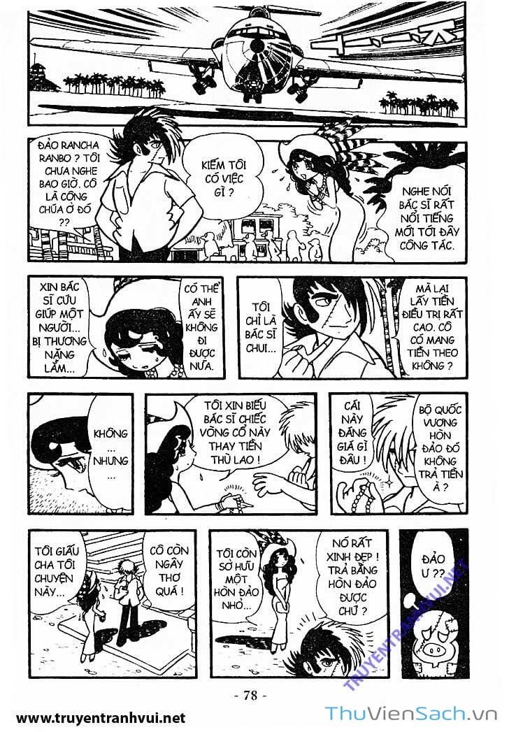 Truyện Tranh Bác Sĩ Quái Dị - Black Jack trang 3