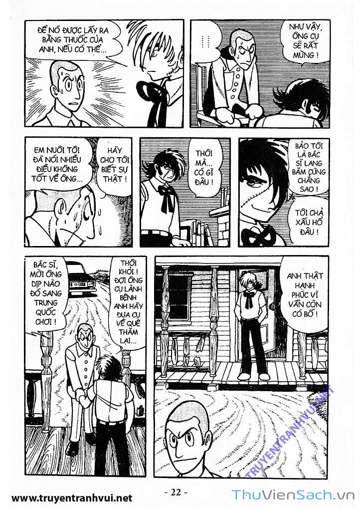 Truyện Tranh Bác Sĩ Quái Dị - Black Jack trang 3