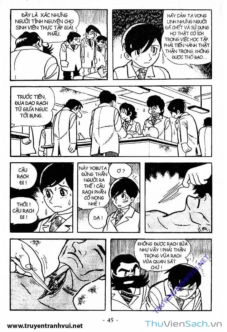 Truyện Tranh Bác Sĩ Quái Dị - Black Jack trang 3