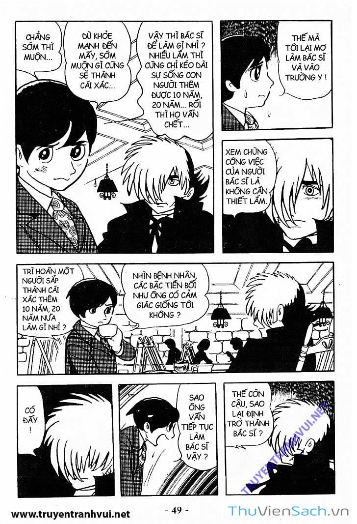 Truyện Tranh Bác Sĩ Quái Dị - Black Jack trang 3
