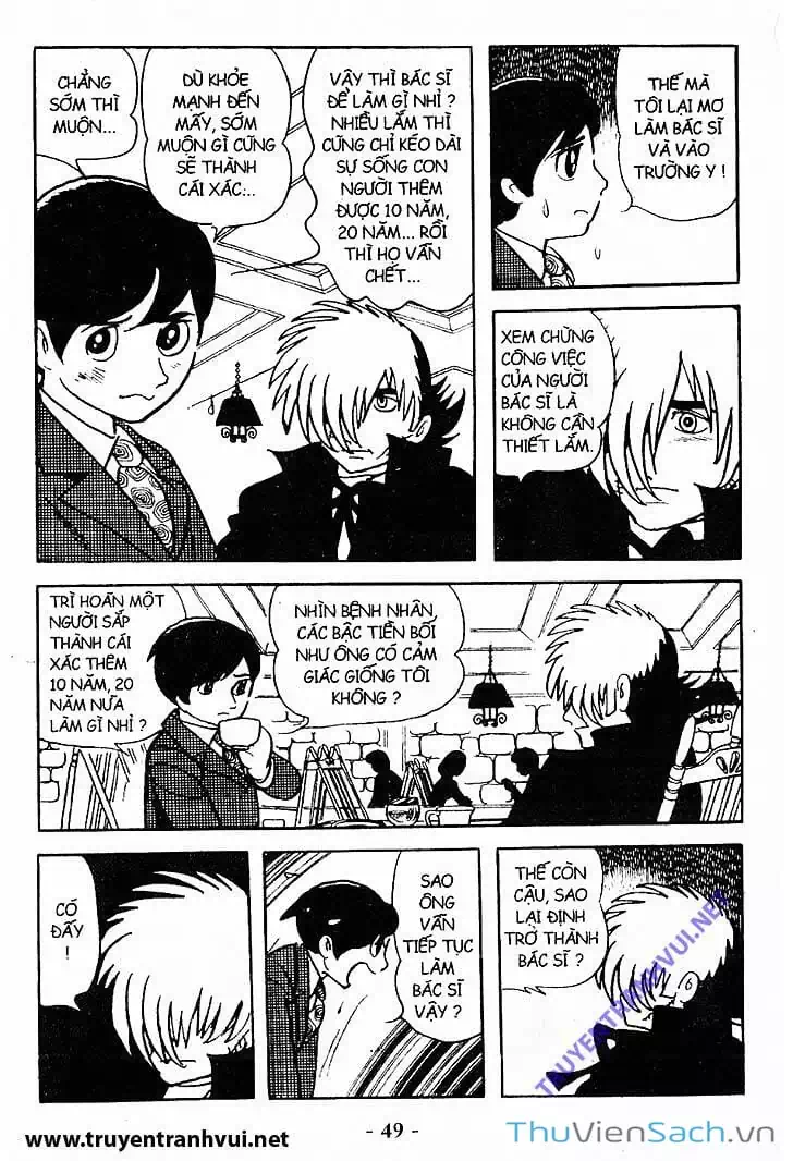 Truyện Tranh Bác Sĩ Quái Dị - Black Jack trang 3