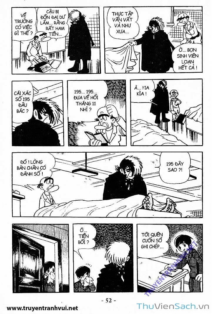 Truyện Tranh Bác Sĩ Quái Dị - Black Jack trang 3