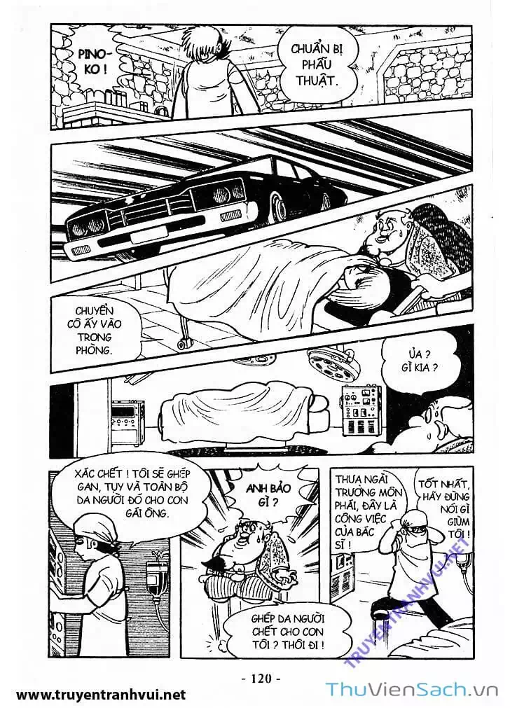 Truyện Tranh Bác Sĩ Quái Dị - Black Jack trang 3