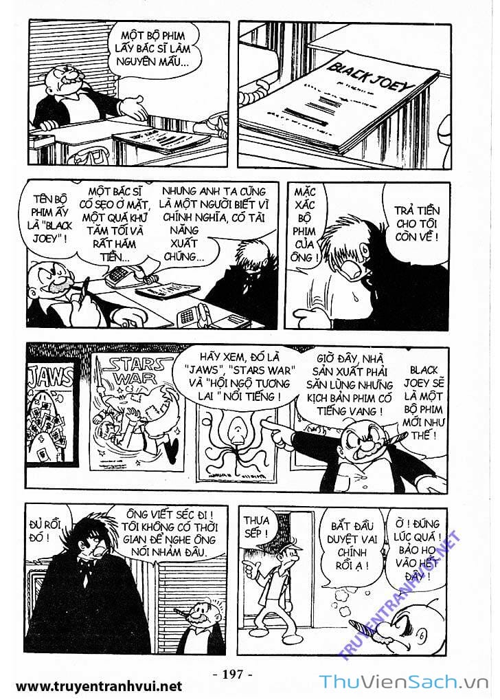 Truyện Tranh Bác Sĩ Quái Dị - Black Jack trang 3