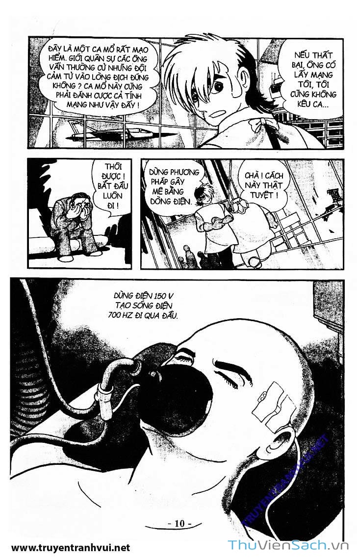 Truyện Tranh Bác Sĩ Quái Dị - Black Jack trang 3