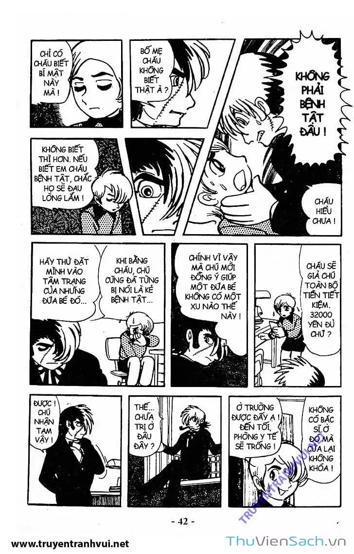 Truyện Tranh Bác Sĩ Quái Dị - Black Jack trang 3